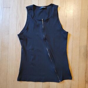 Incerun zip black top small